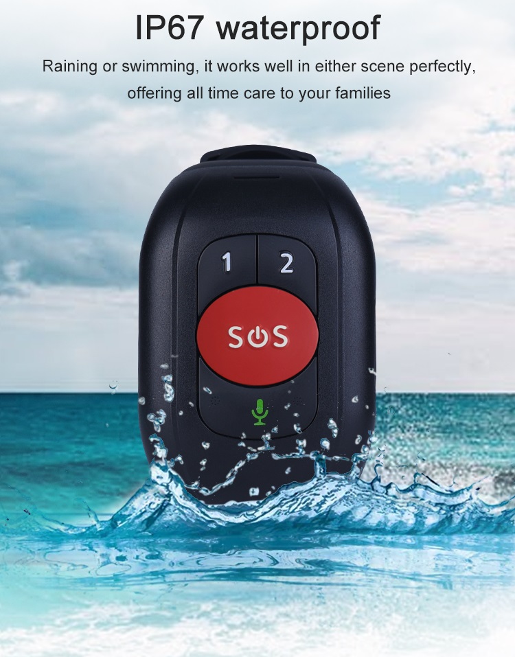 GPS Tracker Watch, Tracking Device for the Elderly, GPS Locator Watch for  Alzheimer's w/ Locking Clasp Option, No Contract or Activation Fee