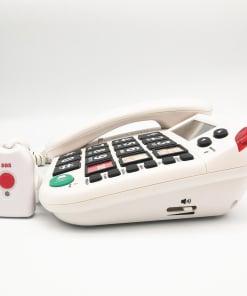 Red button SOS phone