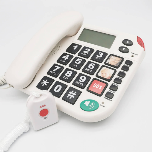 Landline SOS elderly phone - Alzheimer Assistance2